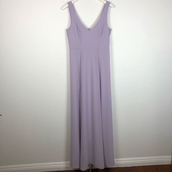 Show Me Your Mumu Jenn violet maxi dress gown - Picture 2 of 8